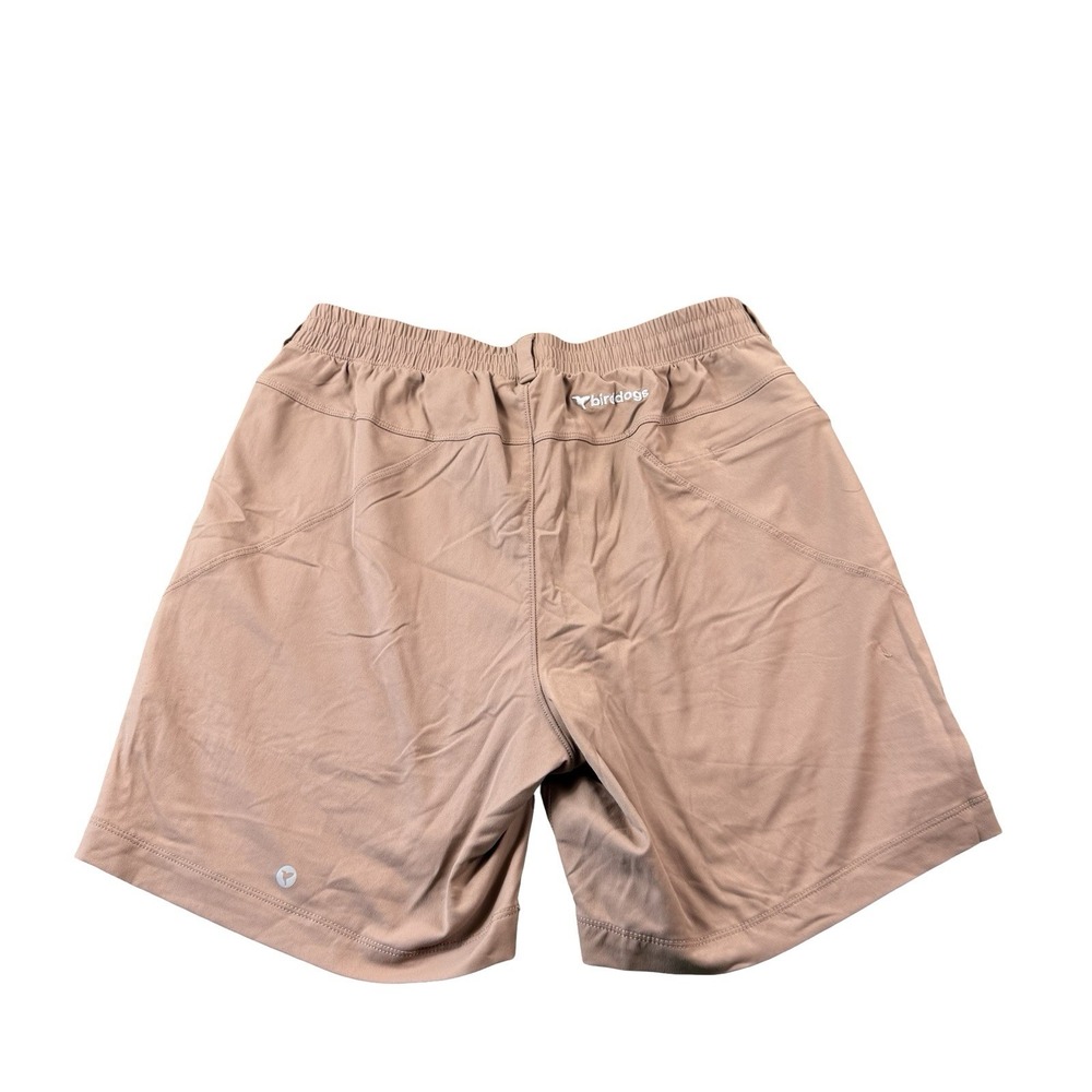 Birddogs For Your Boomstick Brown Lined Athletic Performance Shorts Mens Large